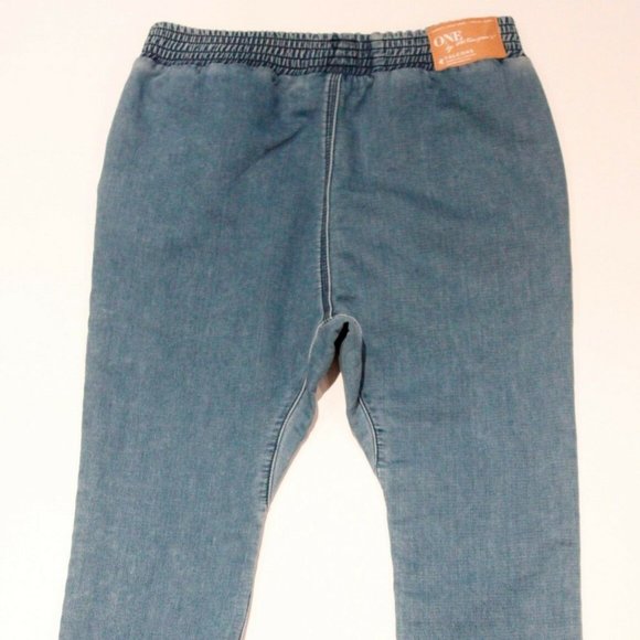 ONE TEASPOON Crop Leg SLOUCHY Denim JEANS Dallas - Picture 5 of 5